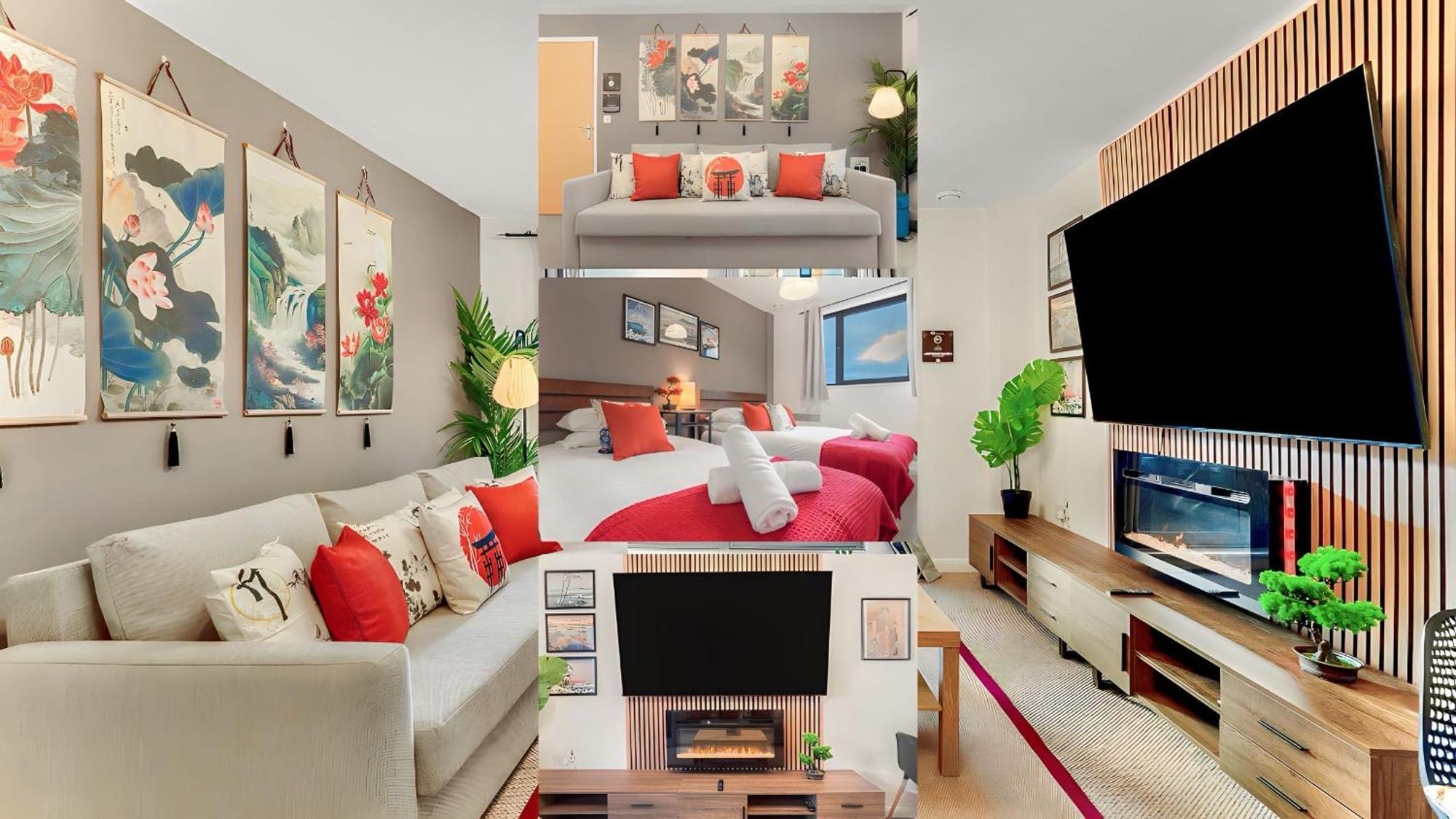 Japanese Suite 2Bed 2Bath, Free Park, Netfix, 75 Inch Tv, Games - City Centre- Maihom 伯明翰 外观 照片