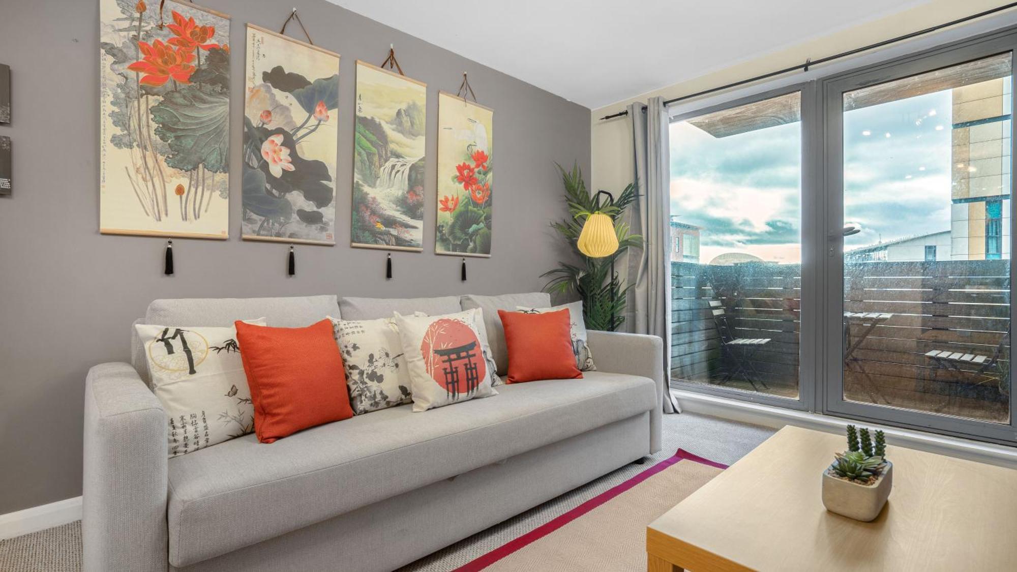 Japanese Suite 2Bed 2Bath, Free Park, Netfix, 75 Inch Tv, Games - City Centre- Maihom 伯明翰 外观 照片